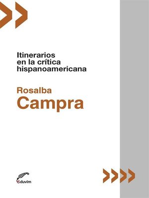 cover image of Itinerarios en la crítica hispanoamericana